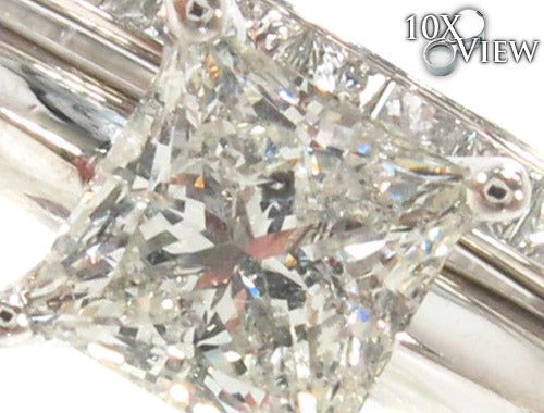 Invisible Diamond Wedding Ring 35226 35252