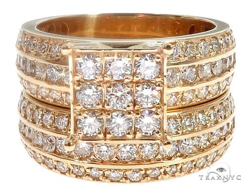14k Yellow Gold Wedding Set 11242