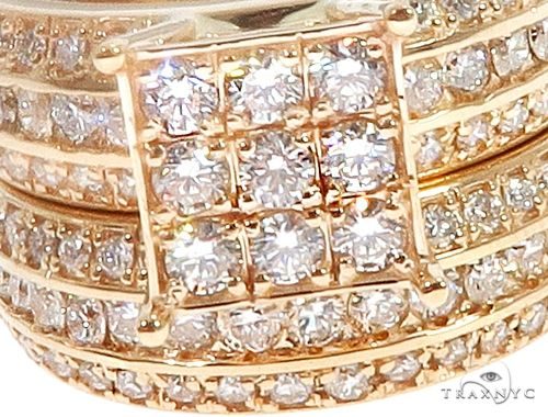 14k Yellow Gold Wedding Set 11242