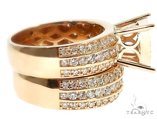 14k Yellow Gold Wedding Set 11242