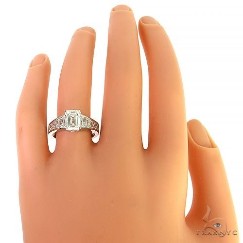 Emerald Cut Diamond Engagement Ring 68179