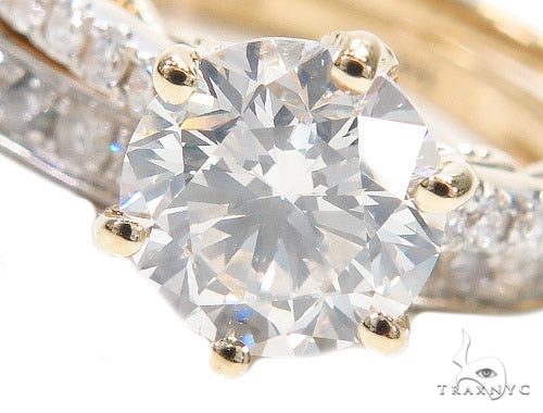 Round Diamond Engagement Ring Set 42309