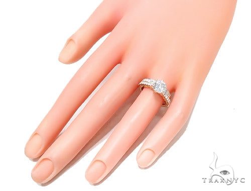Round Diamond Engagement Ring Set 42309