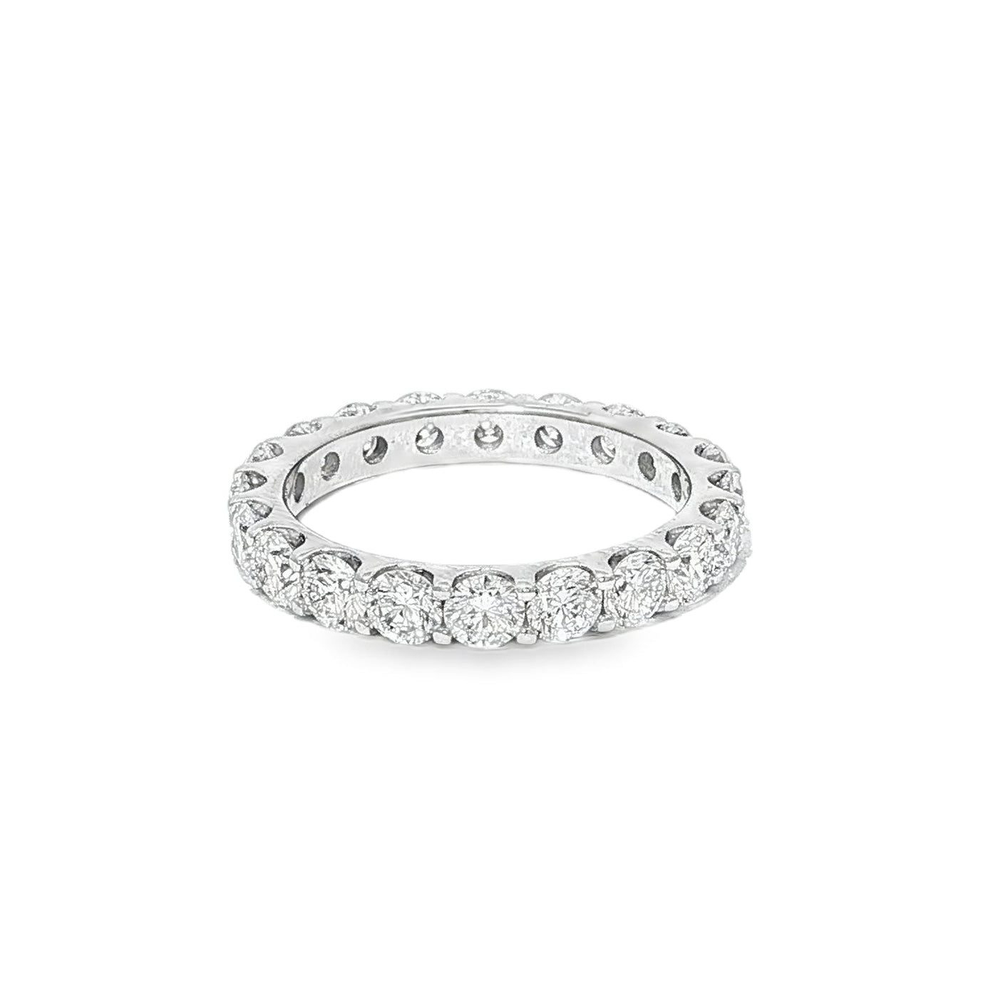 Eternity Diamond Engagement Ring Set 68942