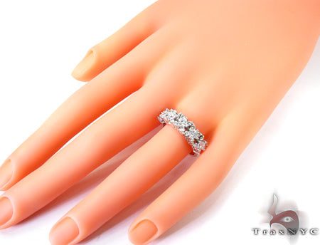 Ladies Prong Engagement Band 18138