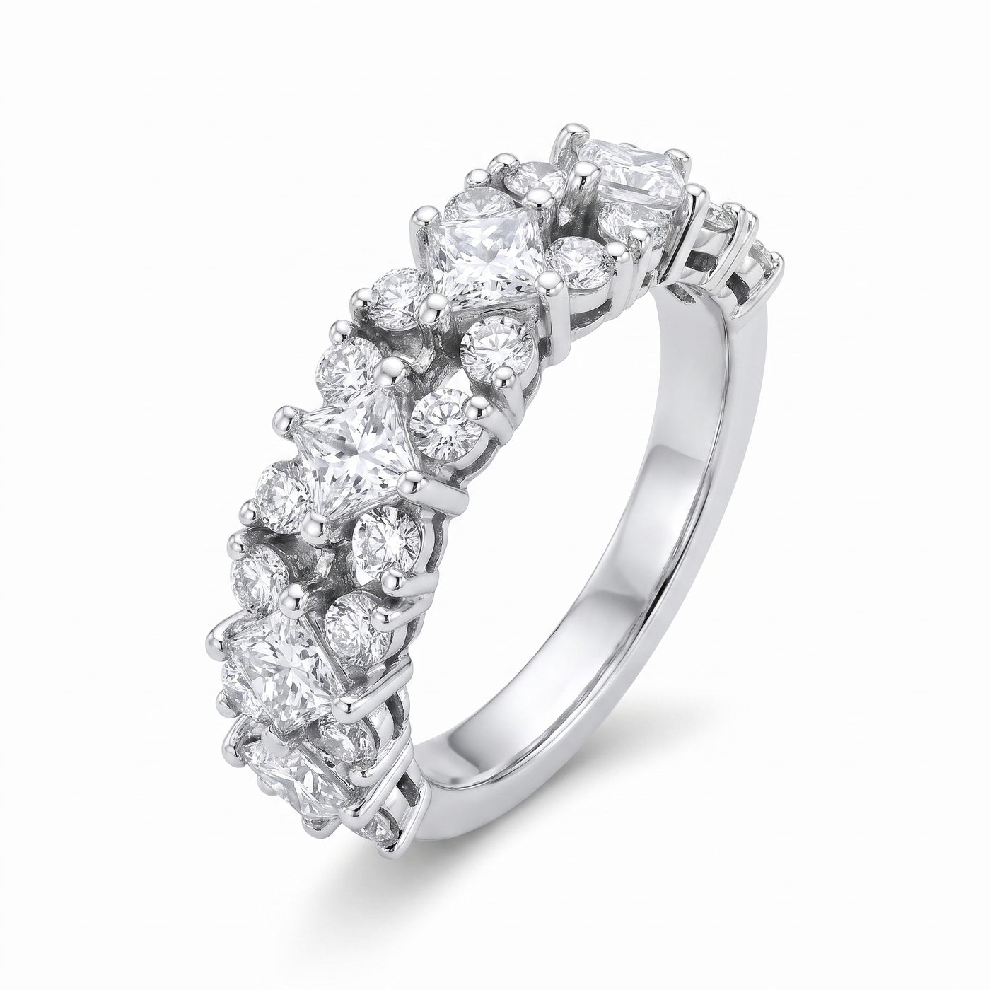 Ladies Prong Engagement Band 18138