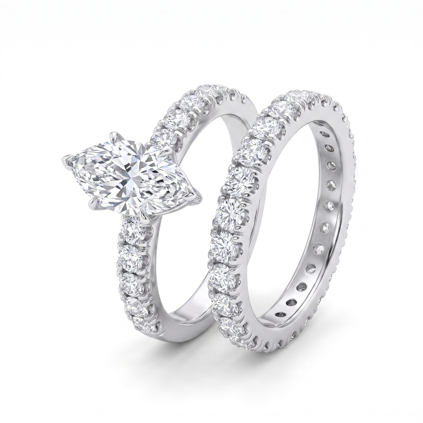 Marquise Diamond Engagement Ring 67972
