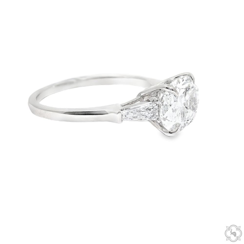Aurora 2ct Oval Engagement Ring 70589