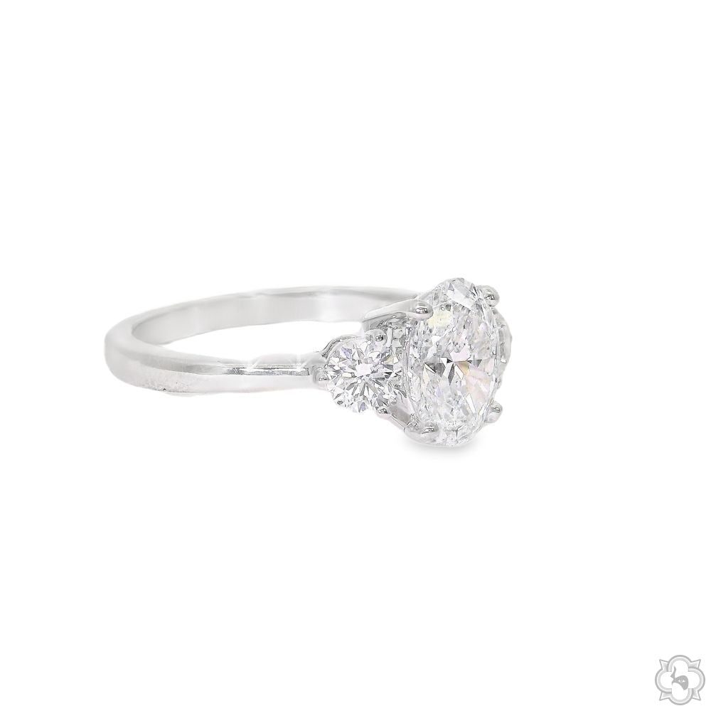Bellecurve Engagment Ring 70671