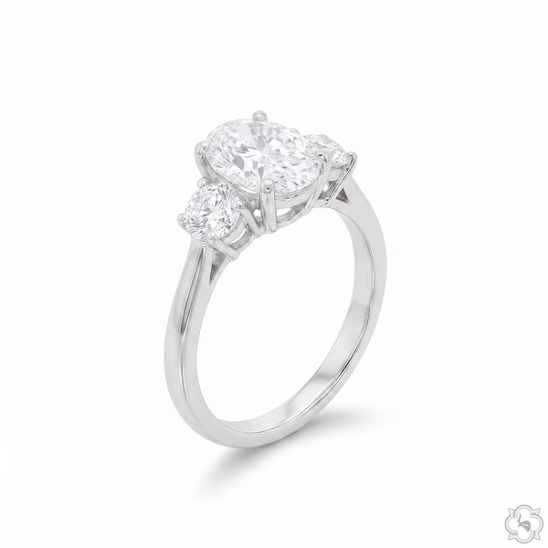 Bellecurve Engagment Ring 70671