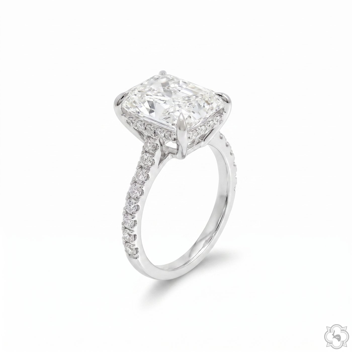 Nova 4ct Radiant Engagement Ring 70590