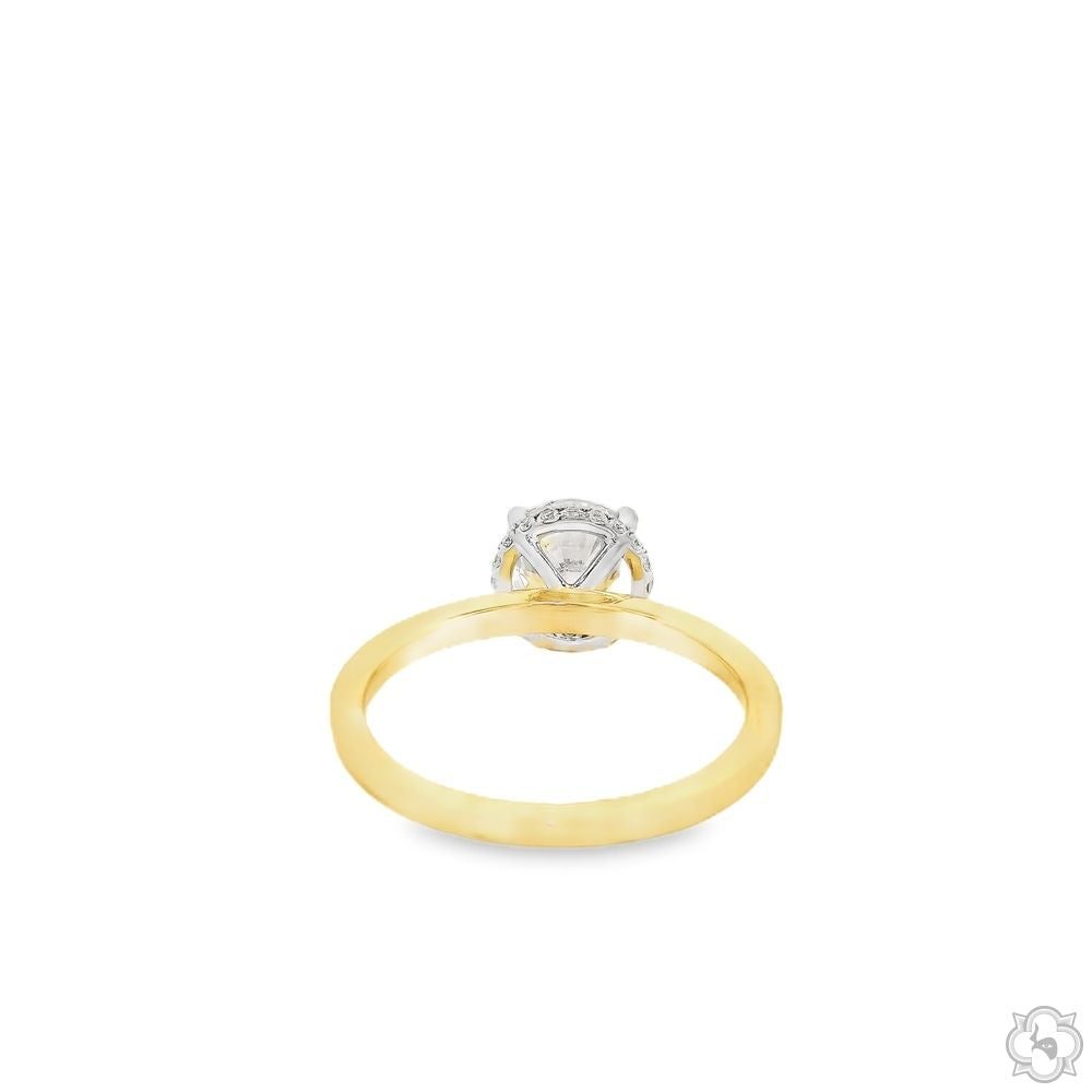 Solara Round Engagment Ring 70656