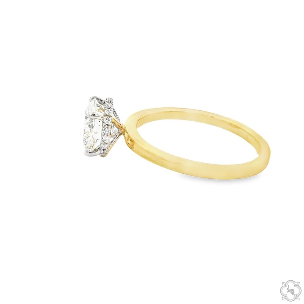 Solara Round Engagment Ring 70656