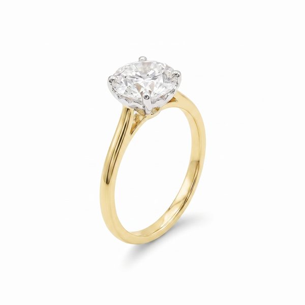 Solara Round Engagment Ring 70656