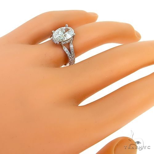 Oval Diamond Engagement Ring 68839