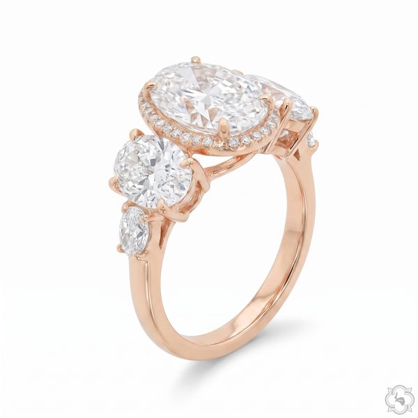 Oval Diamond Engagement Ring 70471
