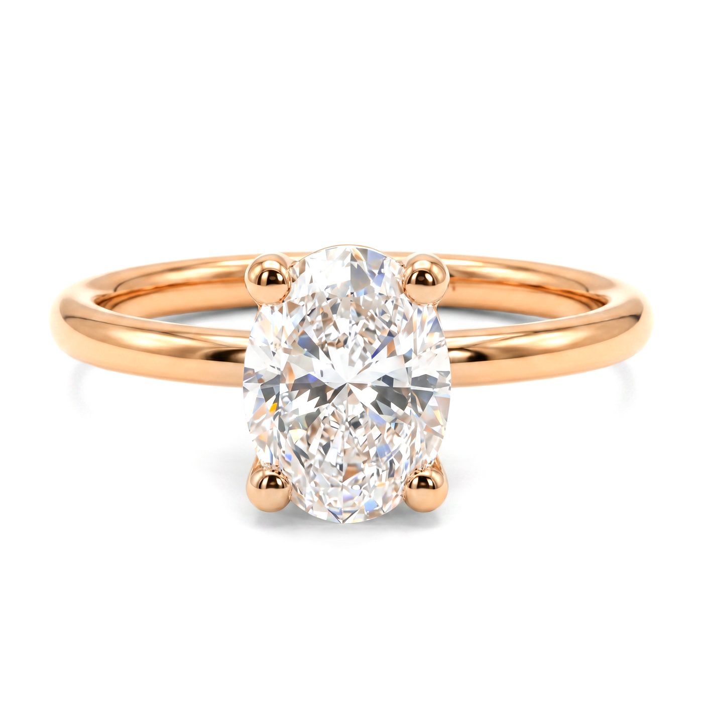 Signature Oval Diamond Engagement Ring 68837