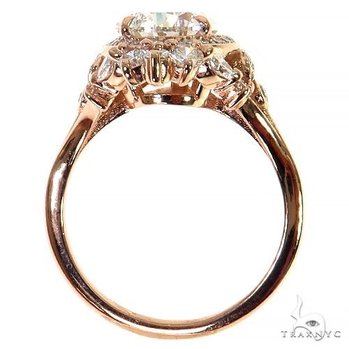 Pear Shape Diamond Engagement Ring (Lab) 68365