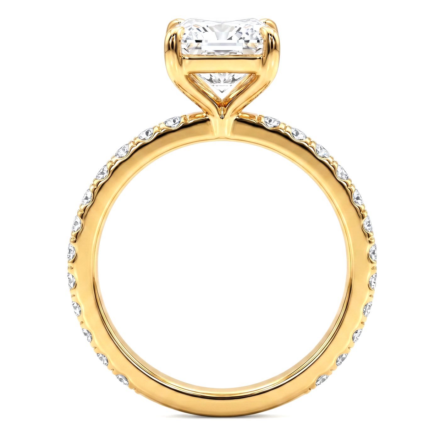 Radiant Cut Diamond Engagement Ring 68554