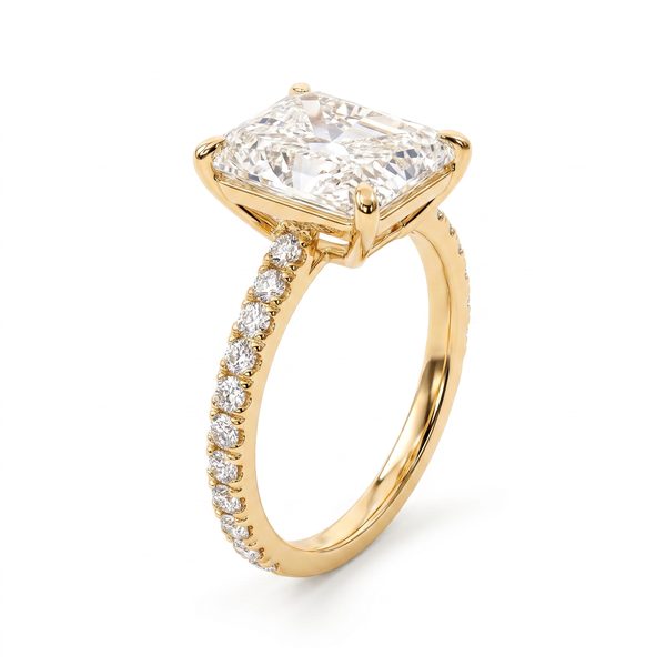Radiant Cut Diamond Engagement Ring 68554