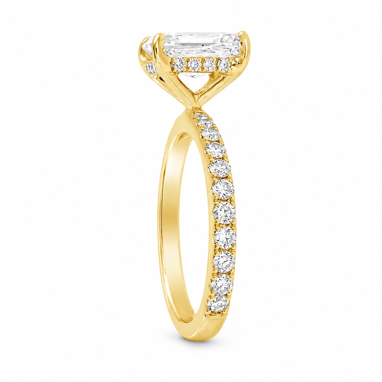 Radiant Spark Engagement Ring 70689