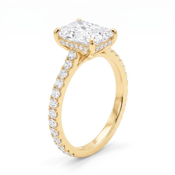 Radiant Spark Engagement Ring 70689