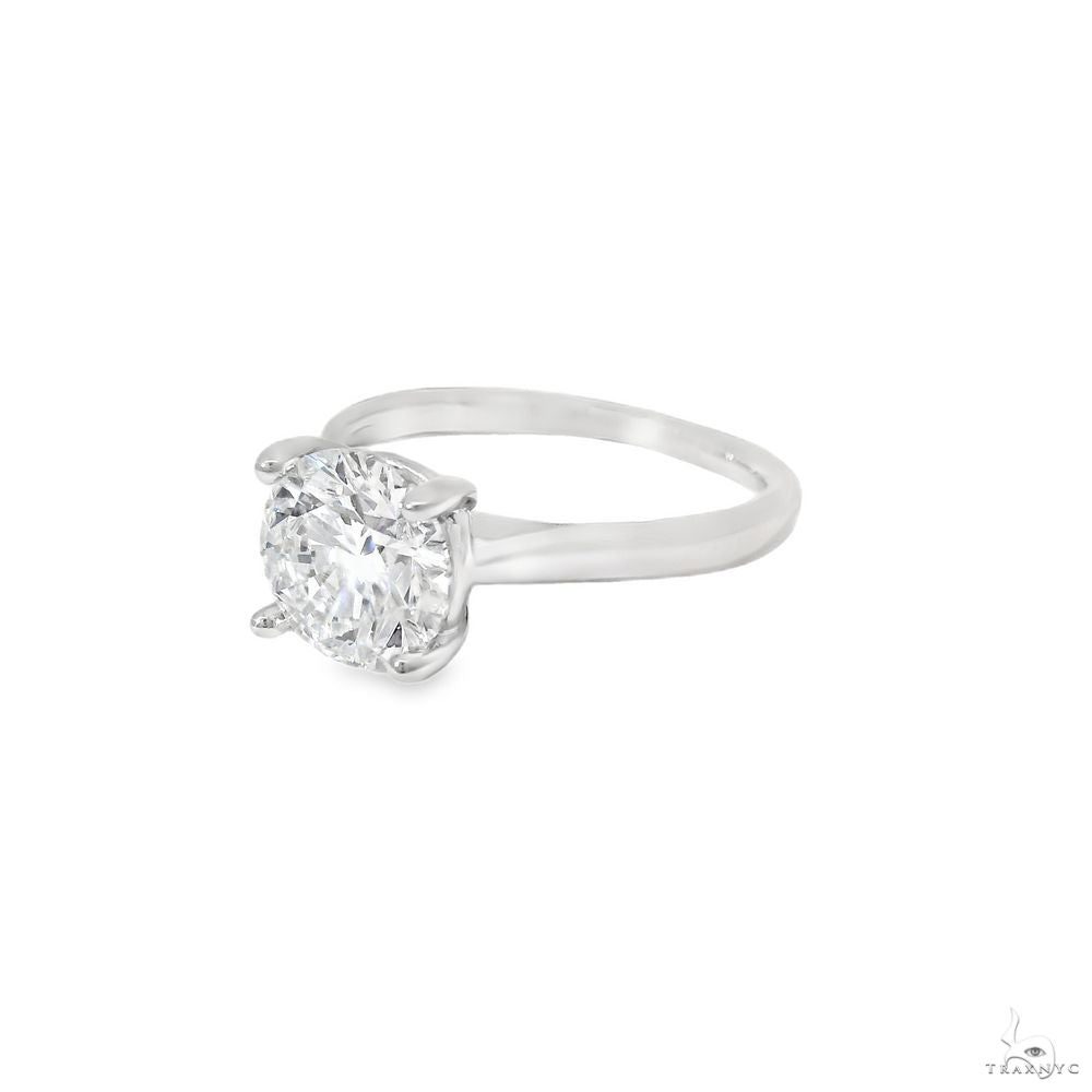 Solitaire Round Brilliant Diamond Engagement Ring 70118