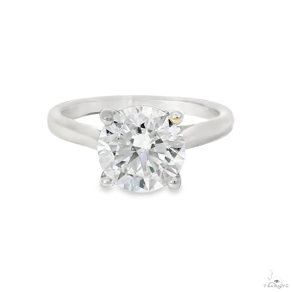 Solitaire Round Brilliant Diamond Engagement Ring 70119