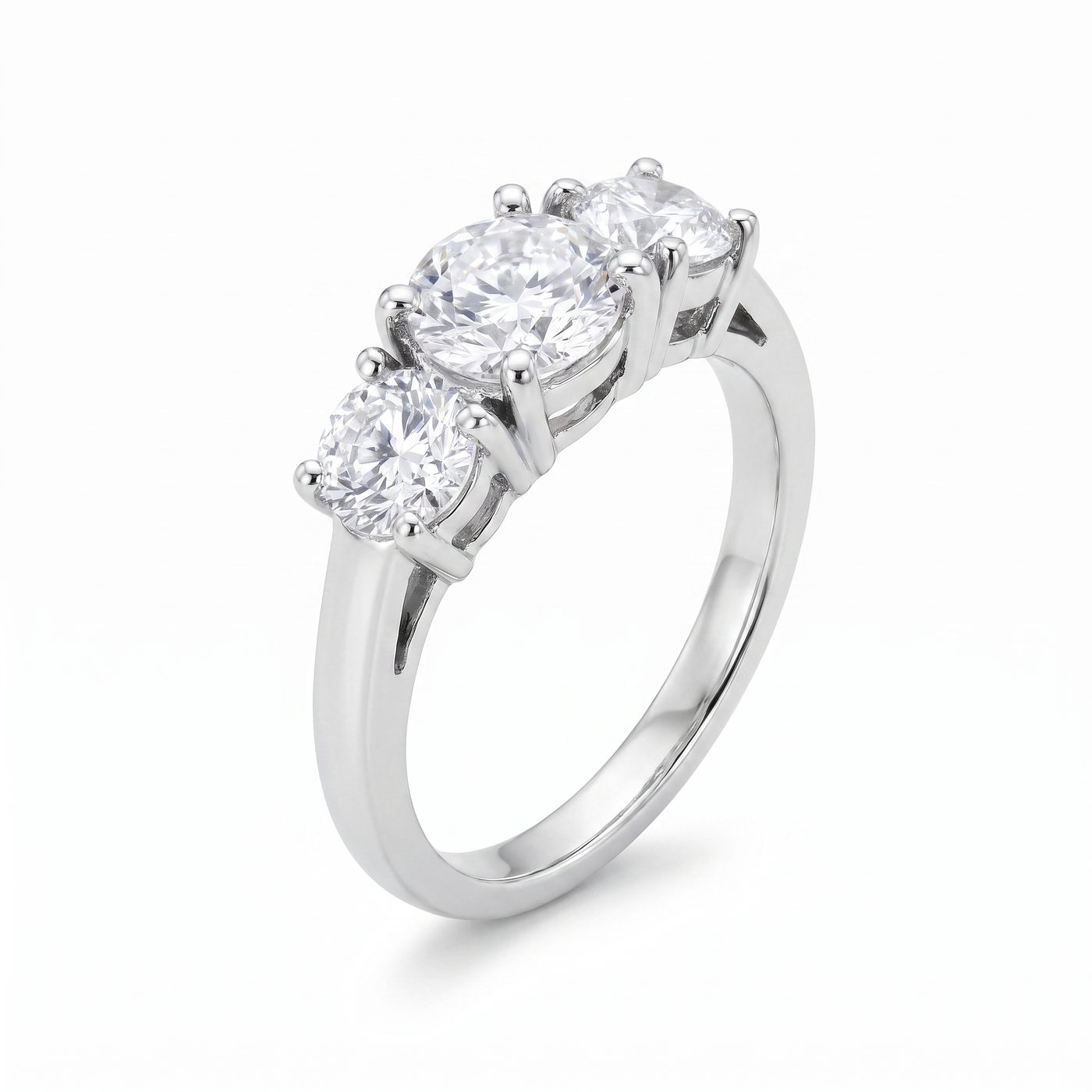 Prong Diamond Engagement Ring 44603