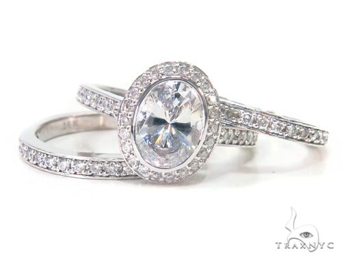 Prong Diamond Ring Set 44604