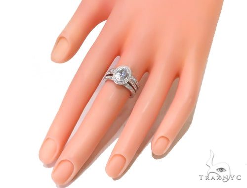 Prong Diamond Ring Set 44604