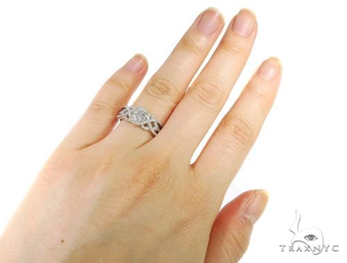 Infinity Diamond Engagement Ring 45288