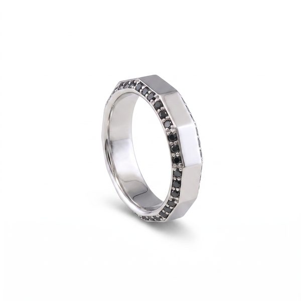 LUX Ring Black Diamond Ring