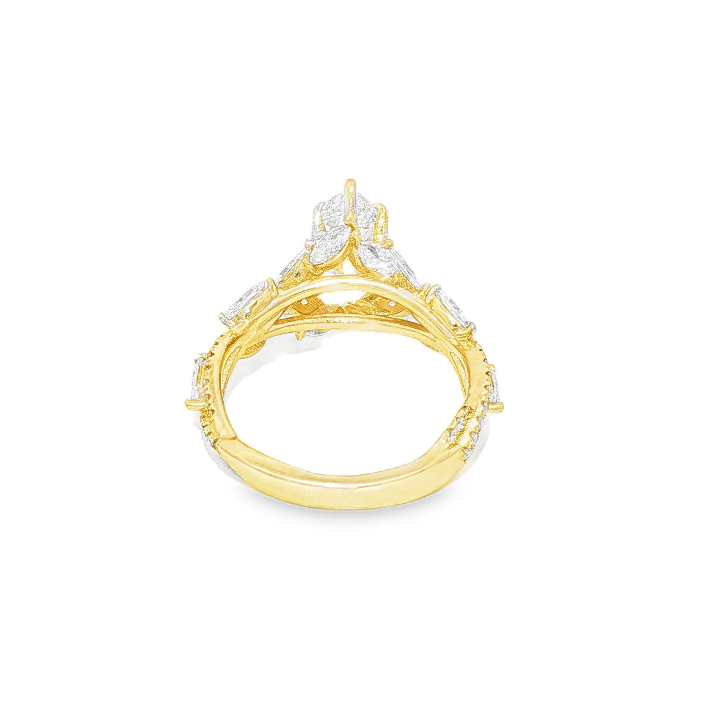 Marquise Bloom Engagement Ring 71089
