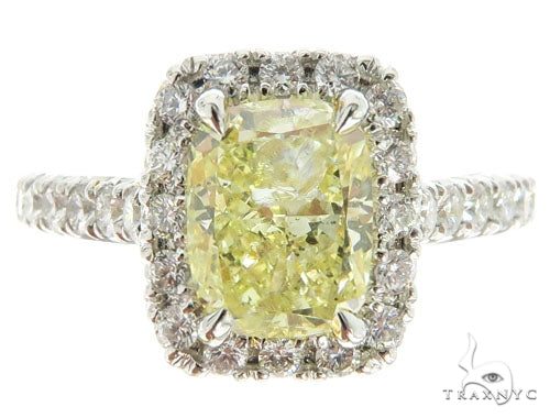 Cushion Cut Halo Diamond Engagement Ring 45618