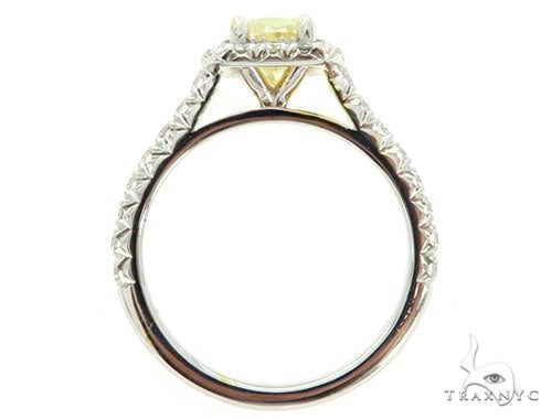 Cushion Cut Halo Diamond Engagement Ring 45618