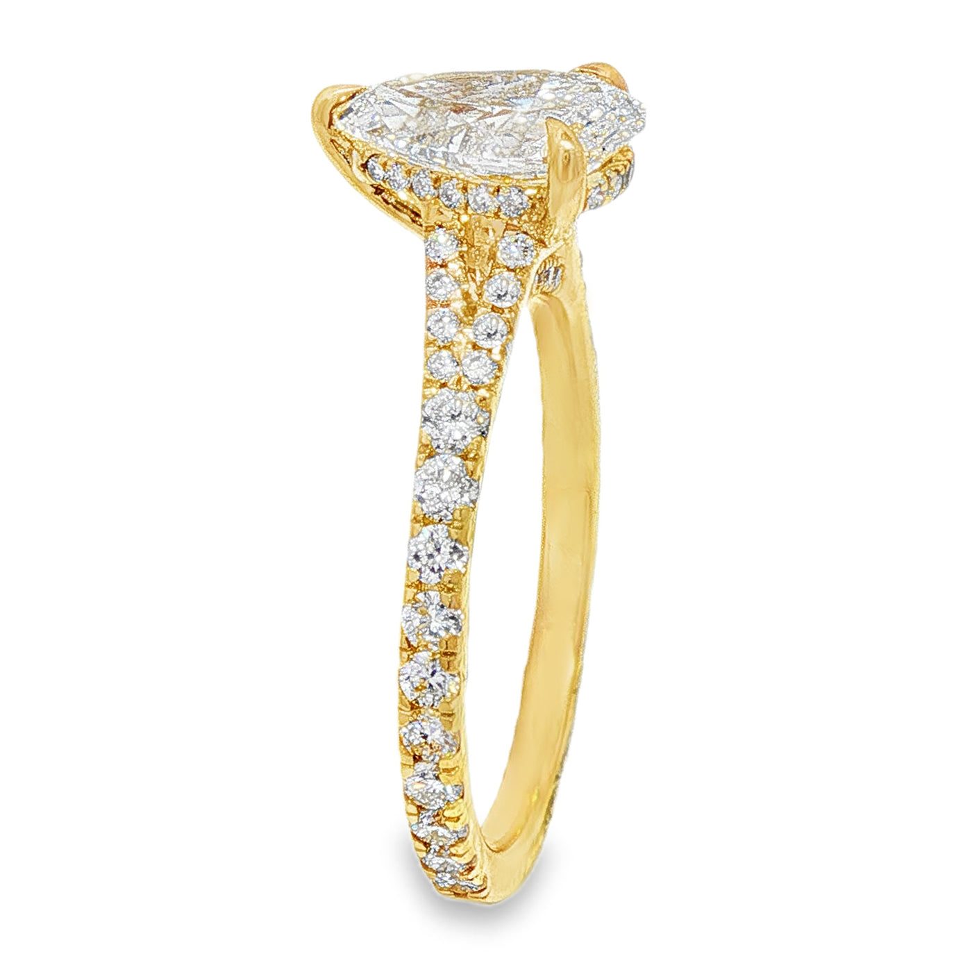 Mirabella Pear Engagement Ring 1.50Ct 71603