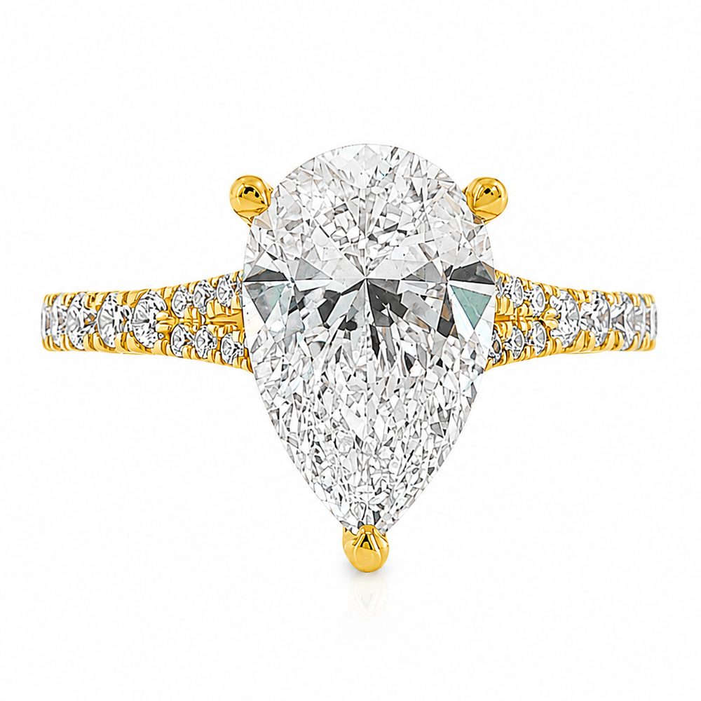 Mirabella Pear Engagement Ring 2.50 Ct 71606