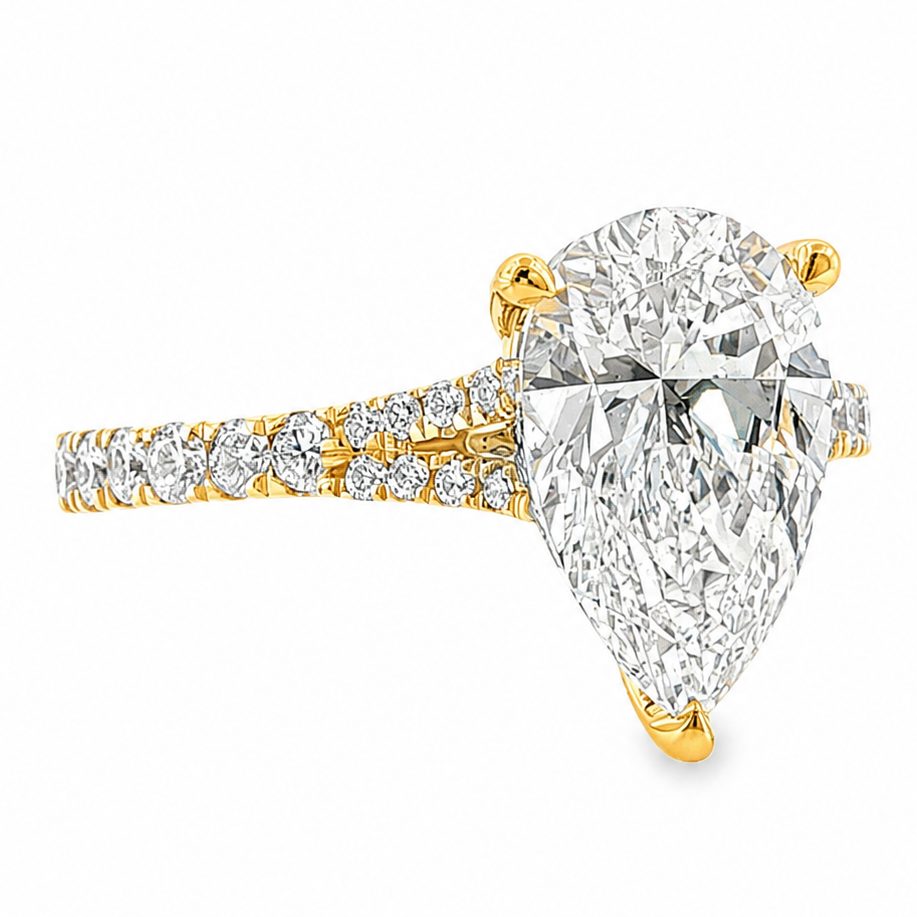 Mirabella Pear Engagement Ring 2.50 Ct 71606
