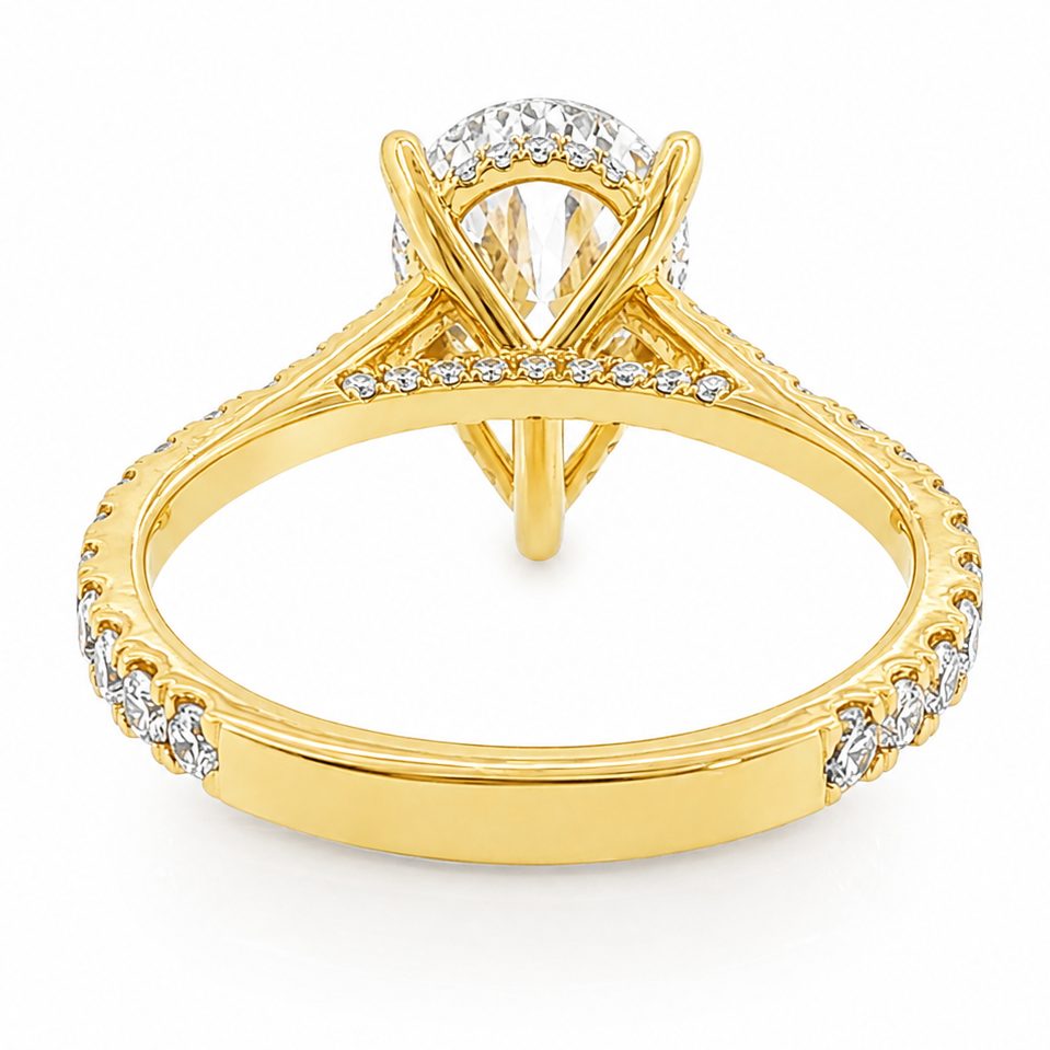 Mirabella Pear Engagement Ring 2.50 Ct 71606