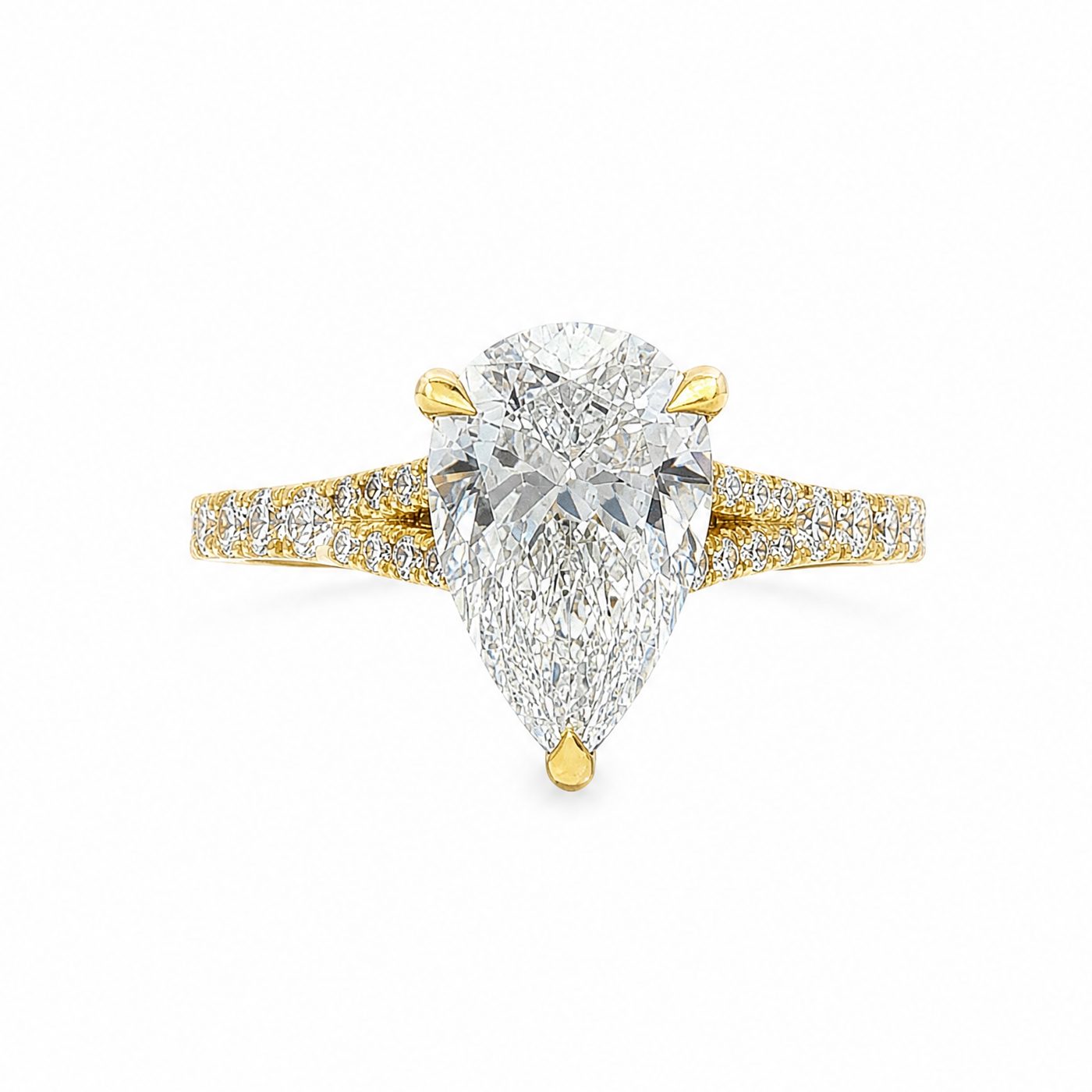 Mirabella Pear Engagement Ring 2 Ct 71605
