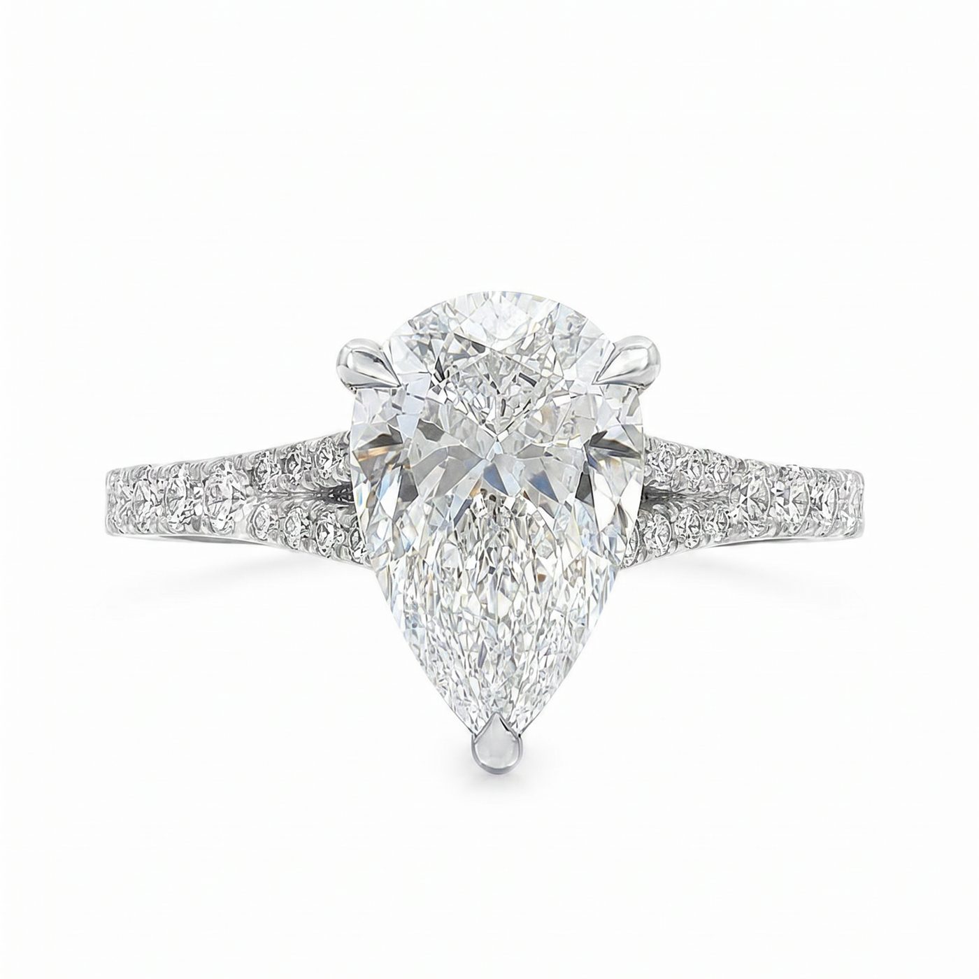 Mirabella Pear Engagement Ring 2 Ct 71605