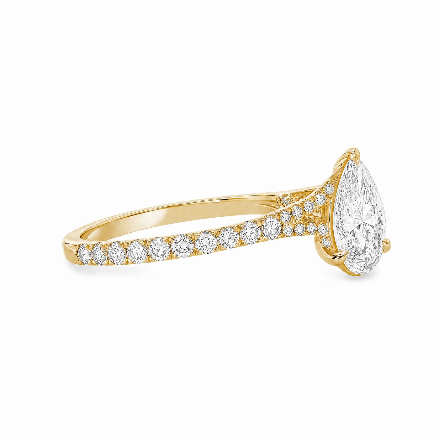 Mirabella Pear Engagement Ring 2 Ct 71605