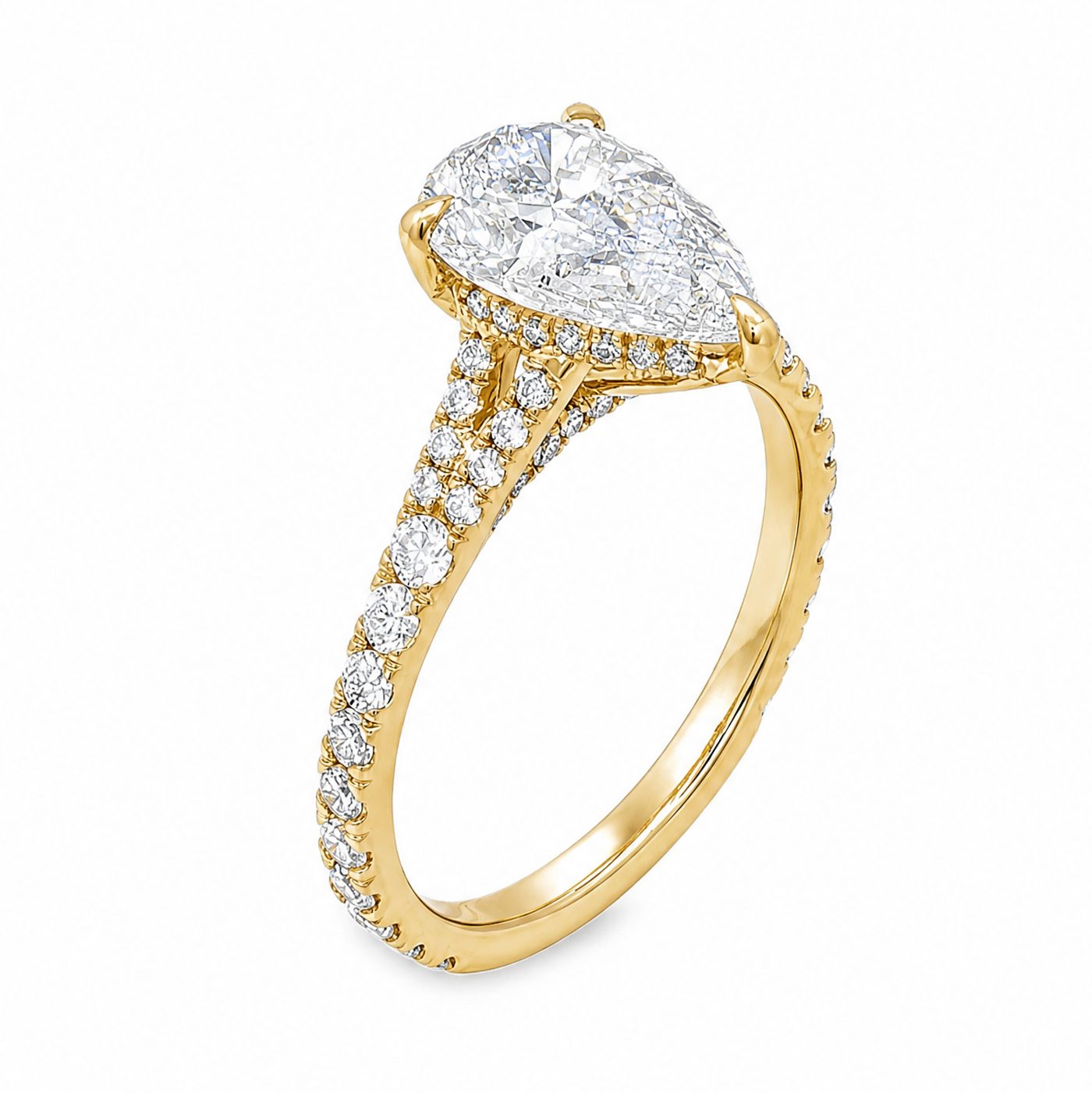 Mirabella Pear Engagement Ring 2 Ct 71605