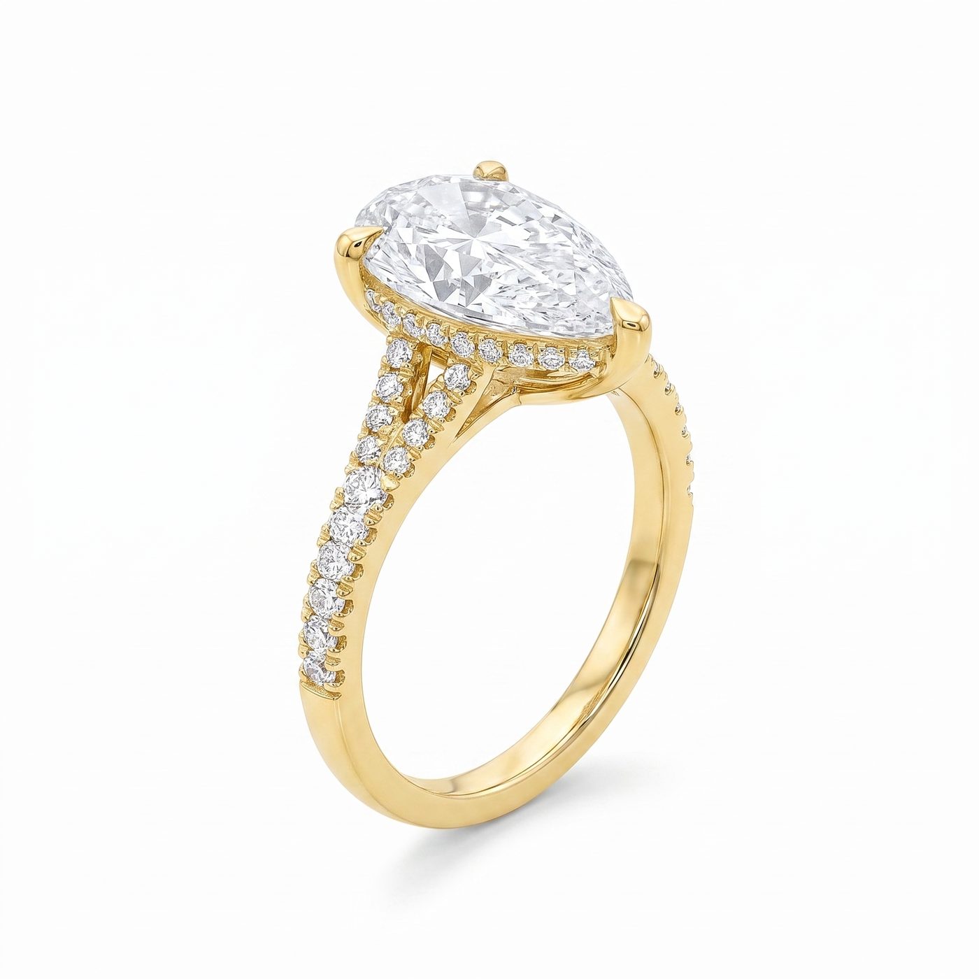 Mirabella Pear Engagement Ring 2 Ct 71605