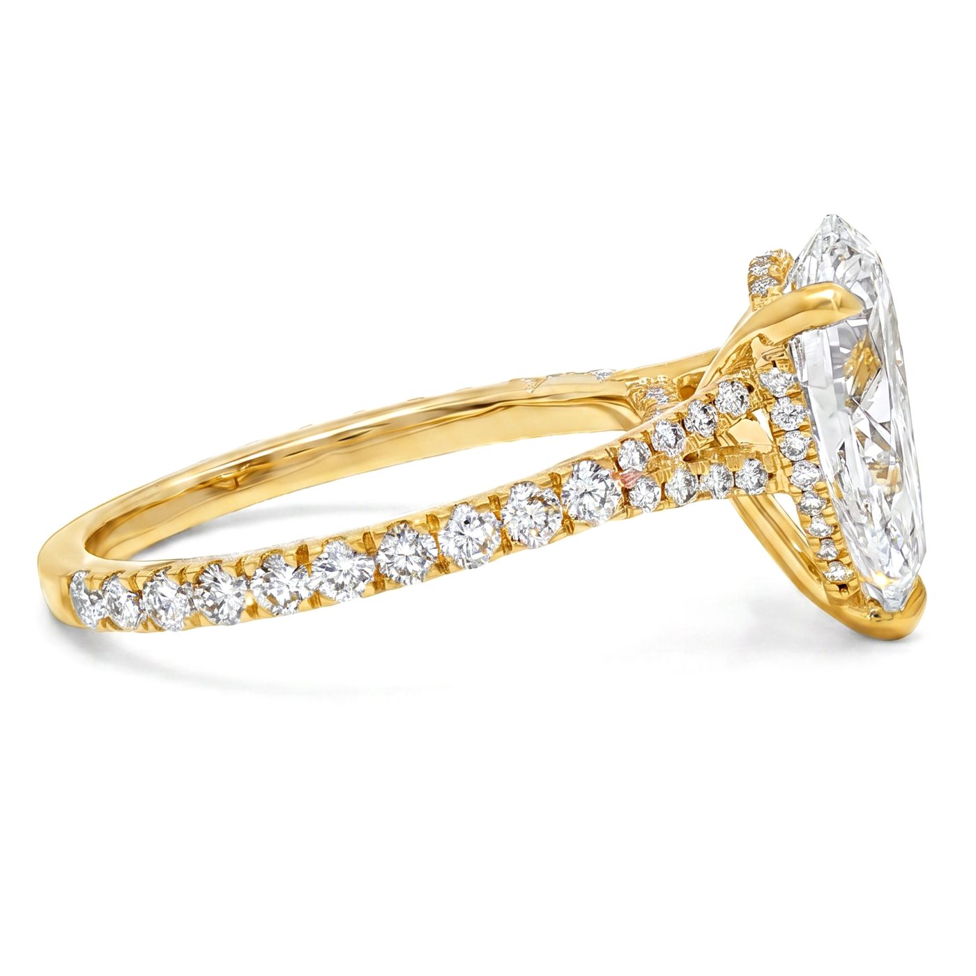 Mirabella Pear Engagement Ring 3 Ct 71607