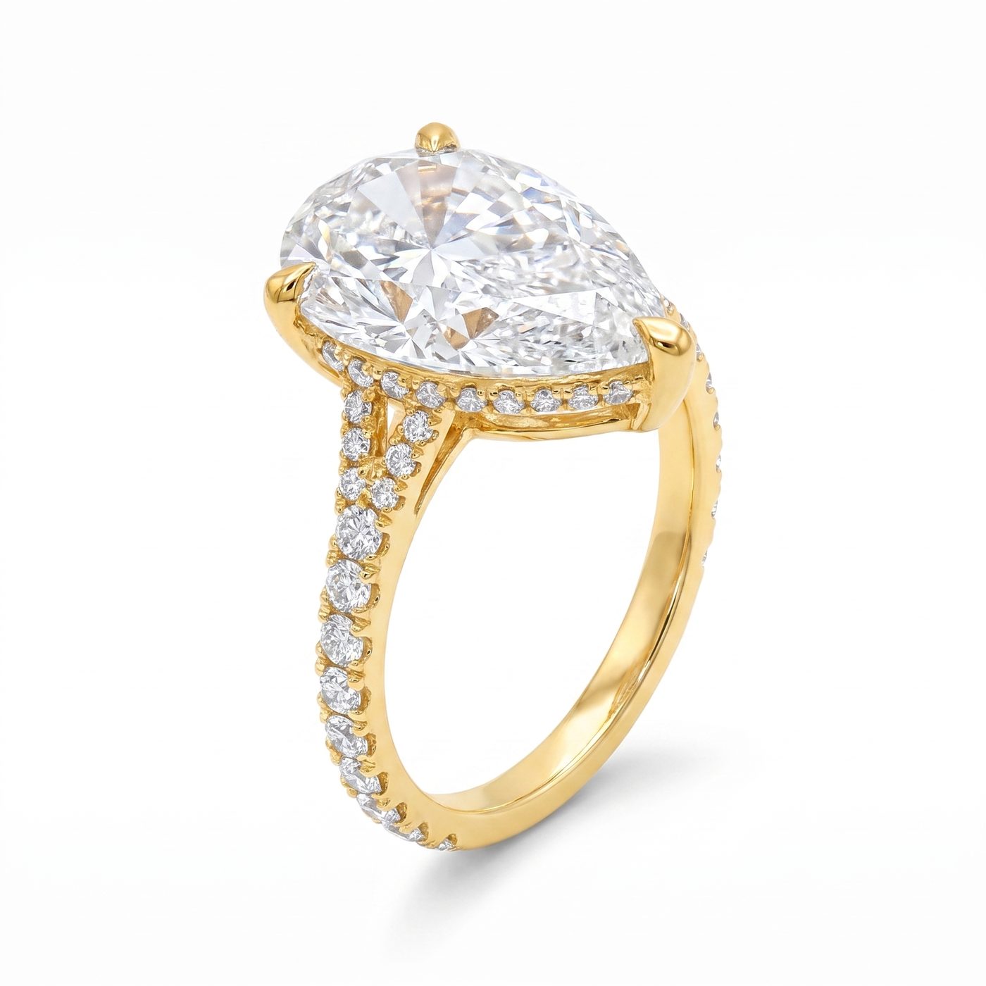 Mirabella Pear Engagement Ring 3 Ct 71607