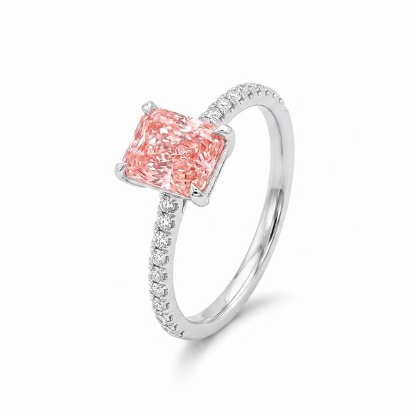 Pink Radiance Engagement Ring 70944