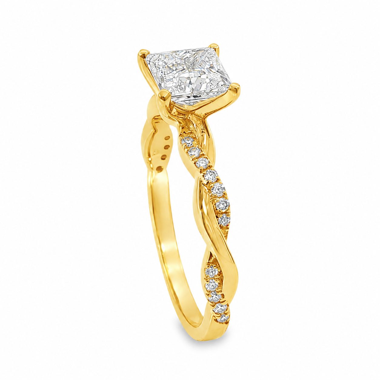 Princess Cut Diamond Engagement Ring 71575