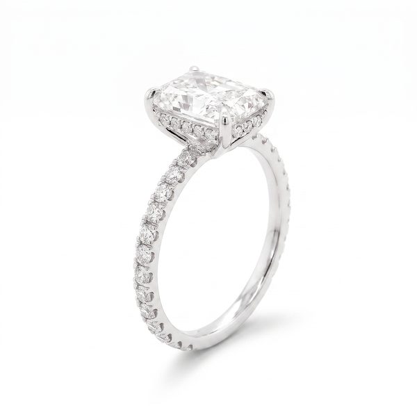 Radiant Diamond Engagement Ring 70950